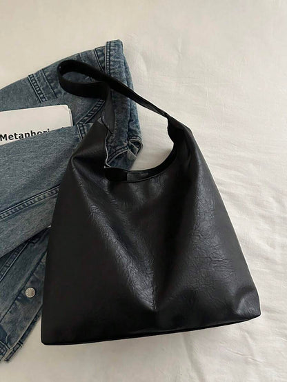 Savannah Large Slouchy Hobo Shoulder Bag with Top Handle