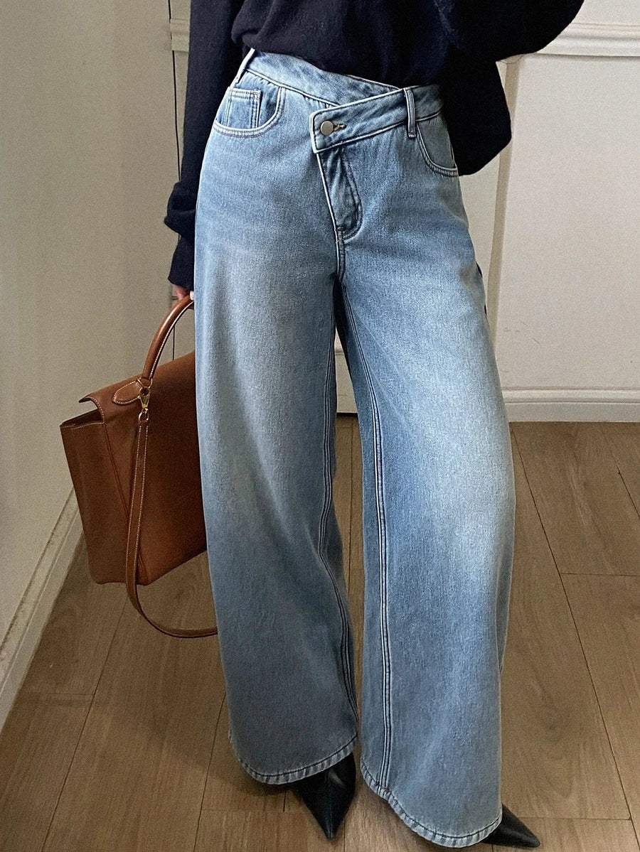 Missoula Low Rise Straight Leg Baggy Jeans