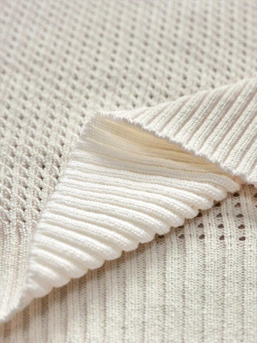 Juniper Hollow Knit Sweater - Apricot
