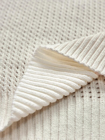 Juniper Hollow Knit Sweater - Apricot