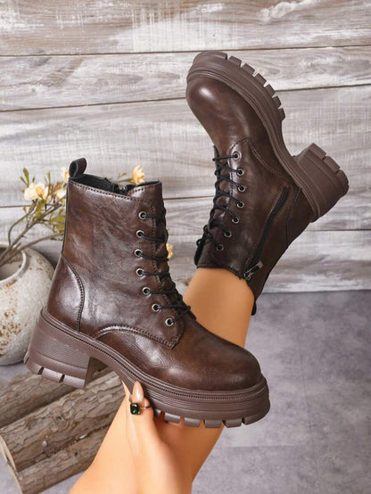 2024 New Stylish Mid-Heel Anti-Slip Boots, Korean Version Lightweight Warm Boots For Women, Autumn/Winter Mensa