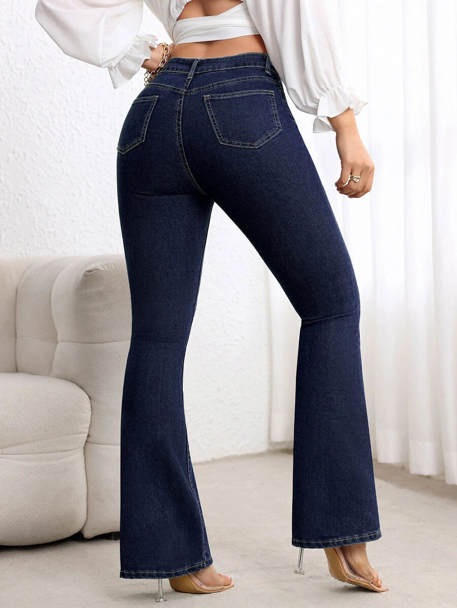 Zakopane High Waist Stretch Flare Jeans