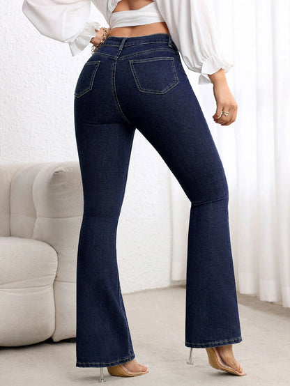 Zakopane High Waist Stretch Flare Jeans