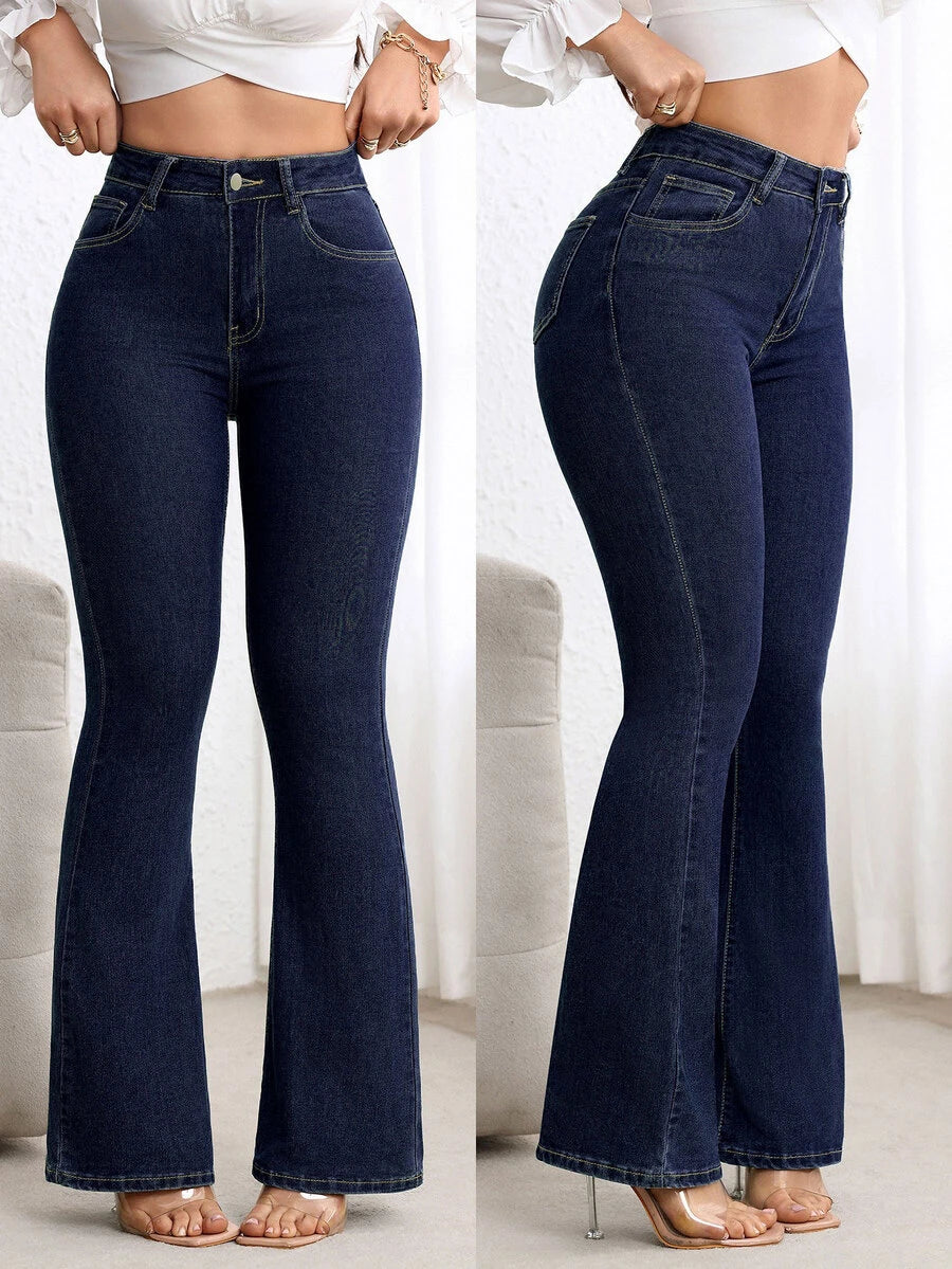 Zakopane High Waist Stretch Flare Jeans