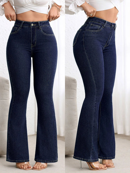 Zakopane High Waist Stretch Flare Jeans