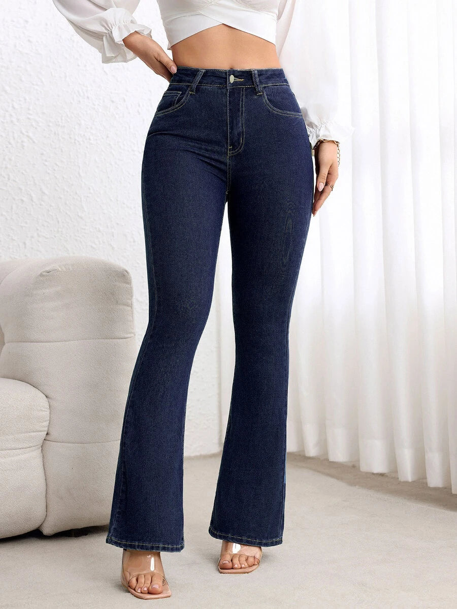 Zakopane High Waist Stretch Flare Jeans
