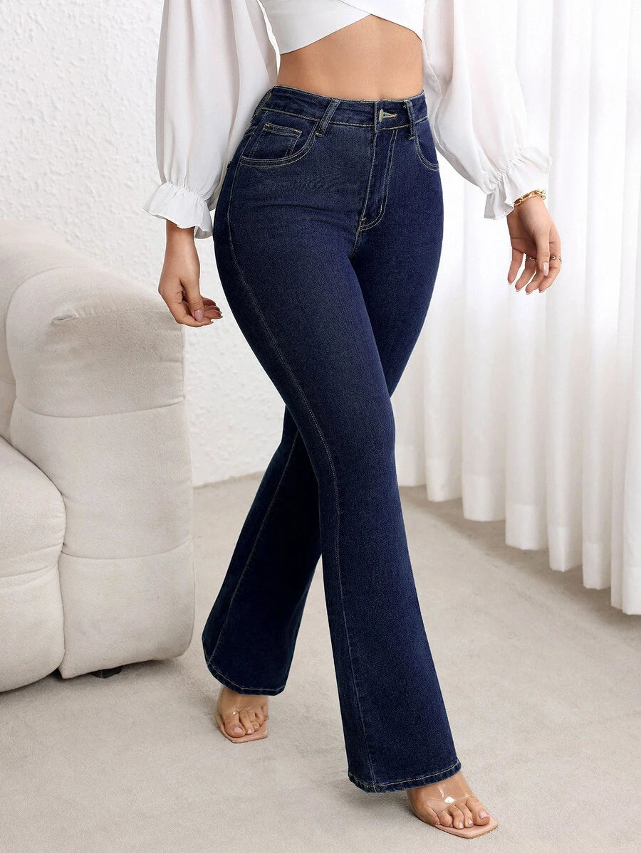 Zakopane High Waist Stretch Flare Jeans