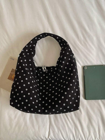 Women's Slouchy Hobo Shoulder Bag, Faux Suede Zip Top Purse for Everyday and Travel