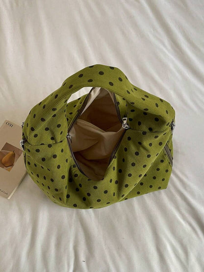 Women's Slouchy Hobo Shoulder Bag, Faux Suede Zip Top Purse for Everyday and Travel