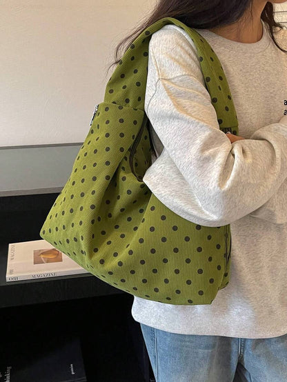Women's Slouchy Hobo Shoulder Bag, Faux Suede Zip Top Purse for Everyday and Travel