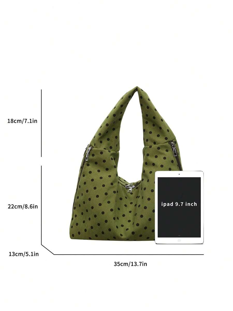 Women's Slouchy Hobo Shoulder Bag, Faux Suede Zip Top Purse for Everyday and Travel