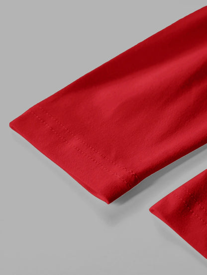 Aberdeen Fleece Lined Thermal Mock Neck Fitted Top