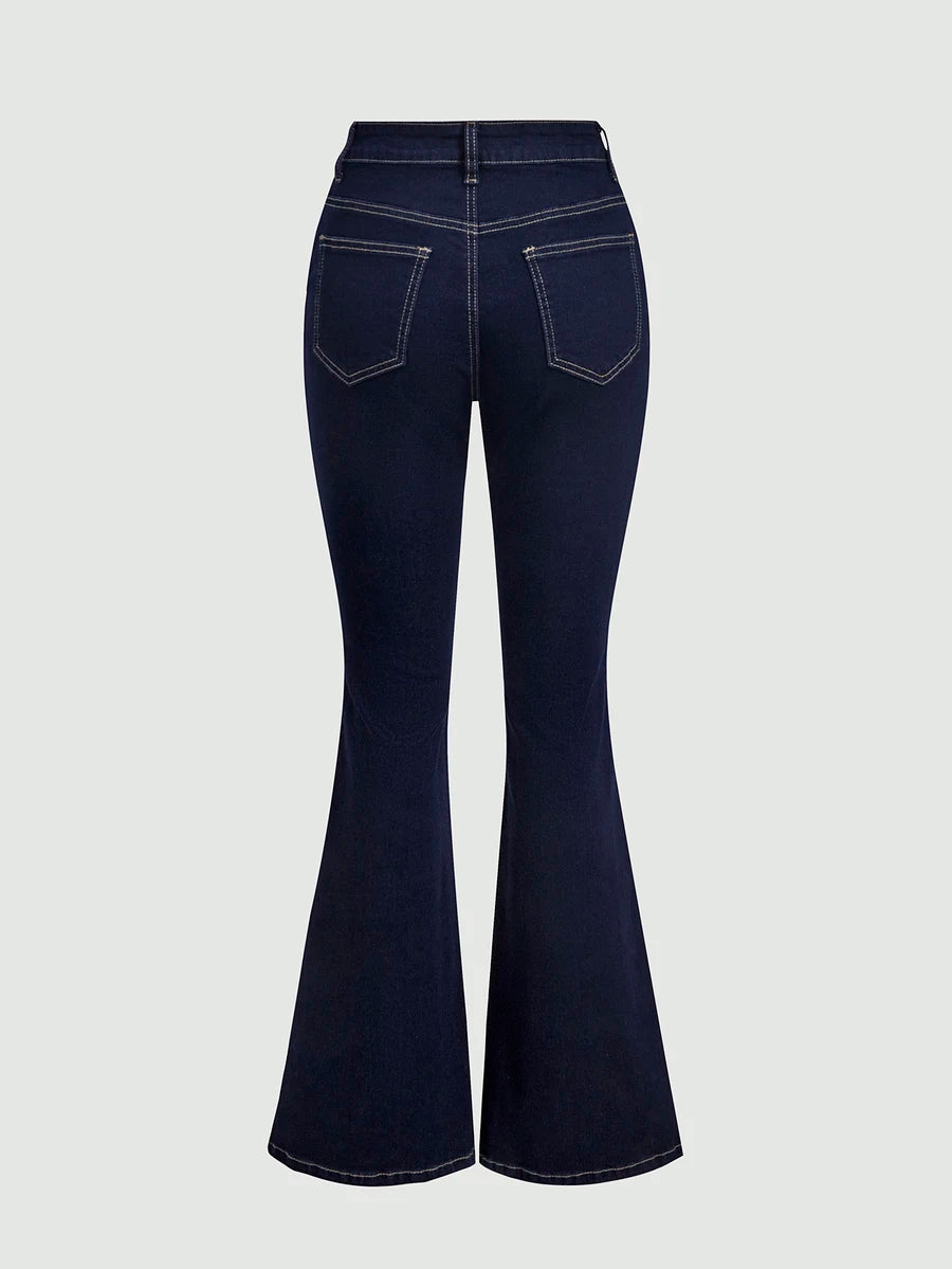 Zakopane High Waist Stretch Flare Jeans