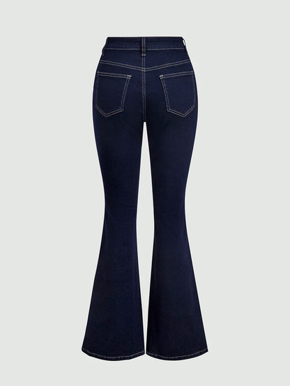 Zakopane High Waist Stretch Flare Jeans