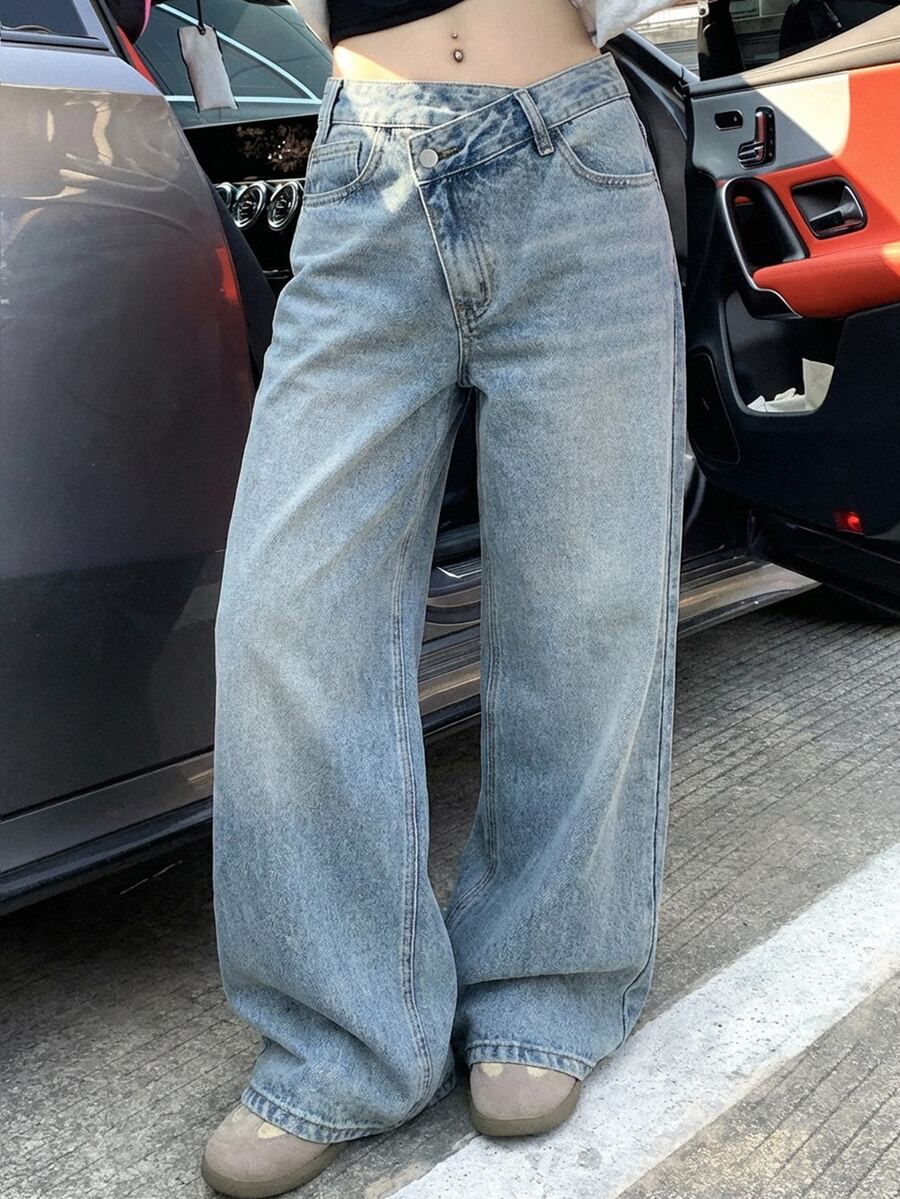 Missoula Low Rise Straight Leg Baggy Jeans