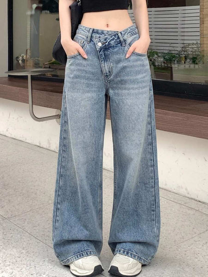 Missoula Low Rise Straight Leg Baggy Jeans
