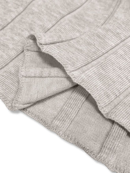 Gdansk Ribbed Knit Crew Neck Bodycon Maxi Sweater Dress