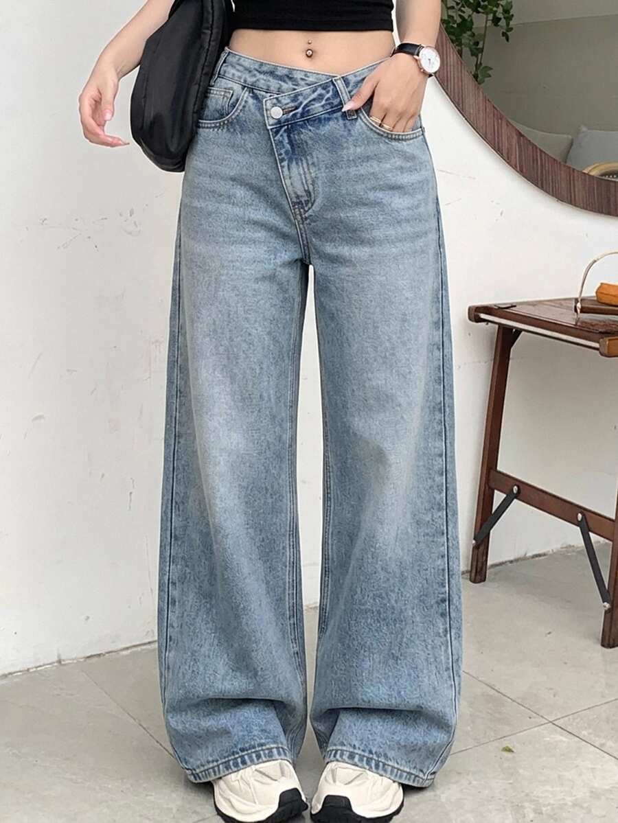 Missoula Low Rise Straight Leg Baggy Jeans