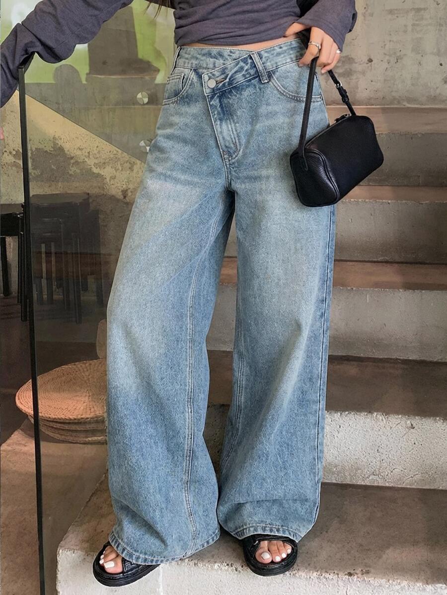 Missoula Low Rise Straight Leg Baggy Jeans