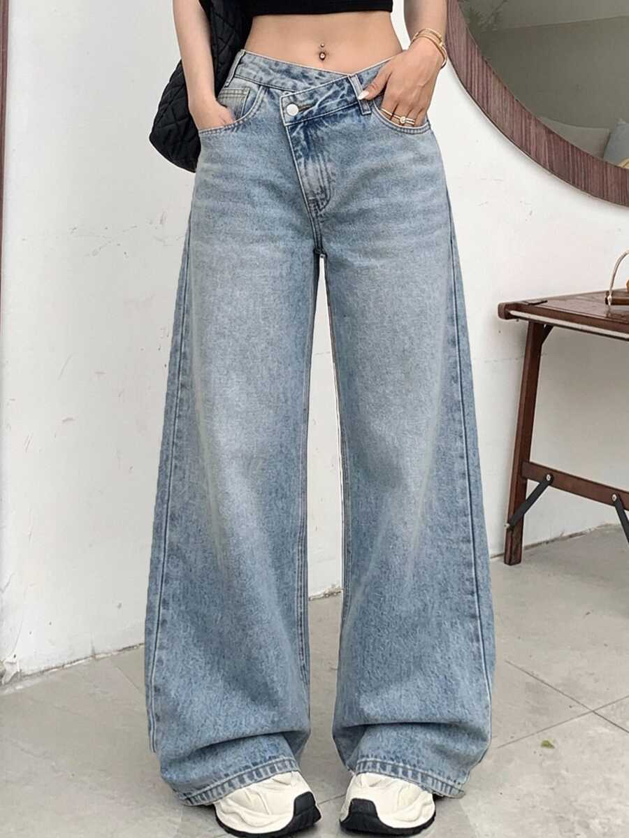 Missoula Low Rise Straight Leg Baggy Jeans