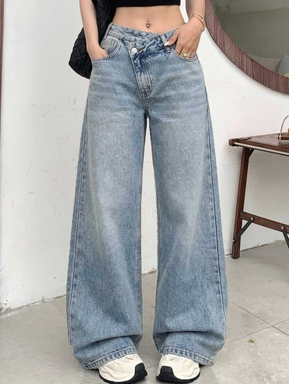 Missoula Low Rise Straight Leg Baggy Jeans