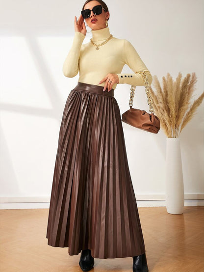 Leuven Ribbed Mock Neck Fitted Sweater with Button Cuffs