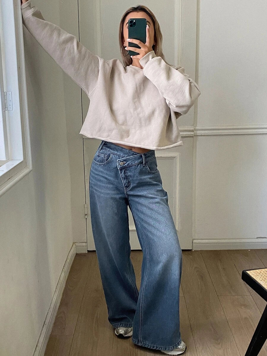 Missoula Low Rise Straight Leg Baggy Jeans