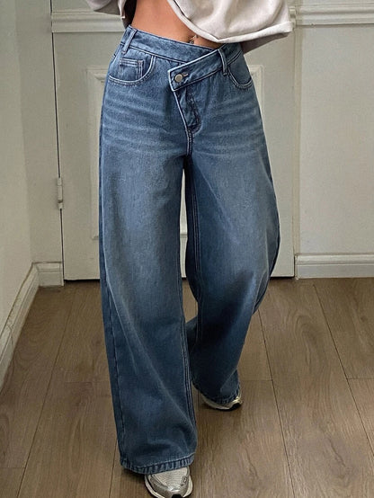 Missoula Low Rise Straight Leg Baggy Jeans