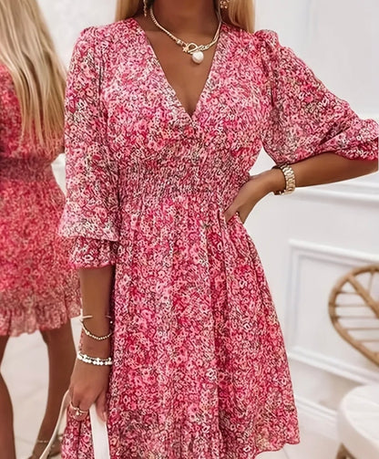 Ruffle Romance Mini Dress