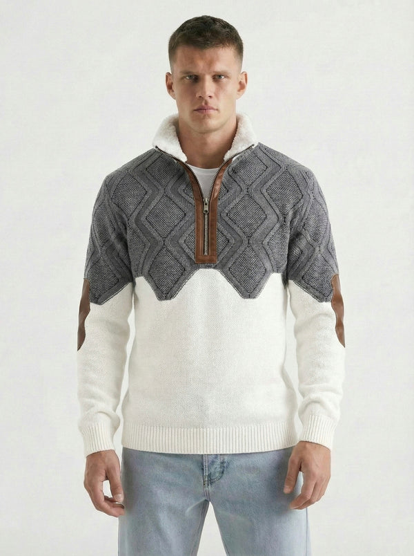 Henry - High Neck Fleece Sweater