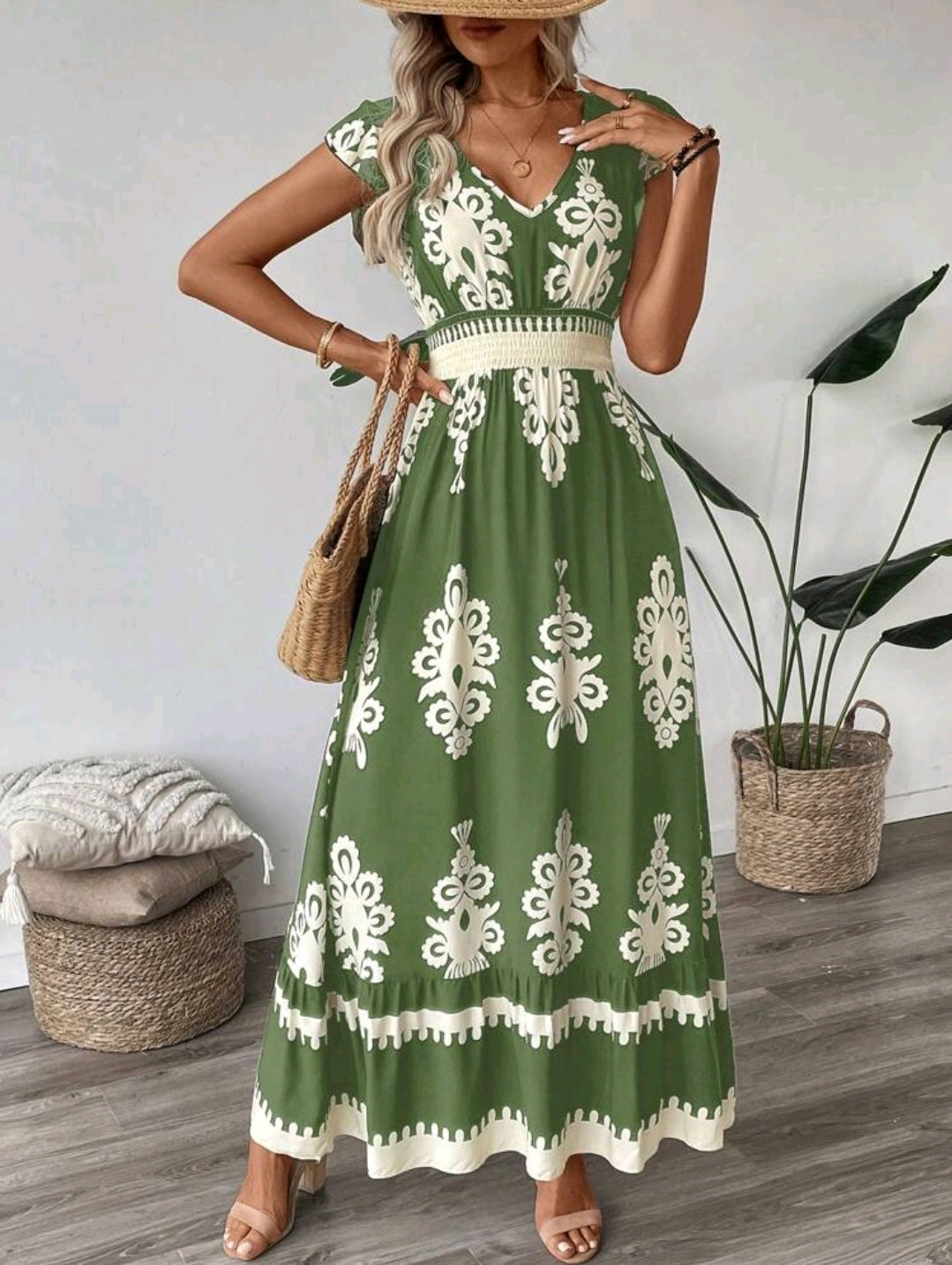 Emeralda | Boho Maxi Dress