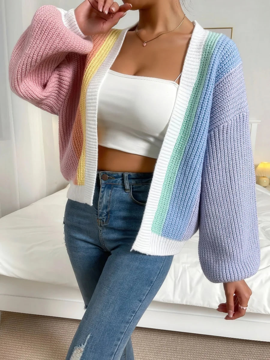 Maison Stripe Cardigan