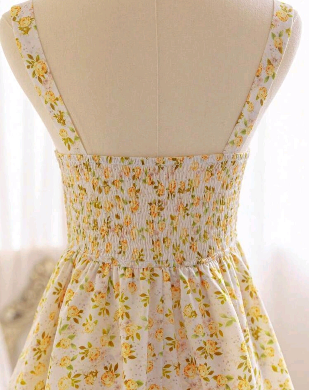 Square Neck Summer Maxi Dress Mensa