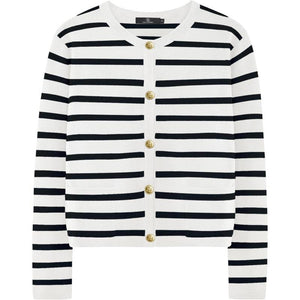 Parisian Stripes Cardigan