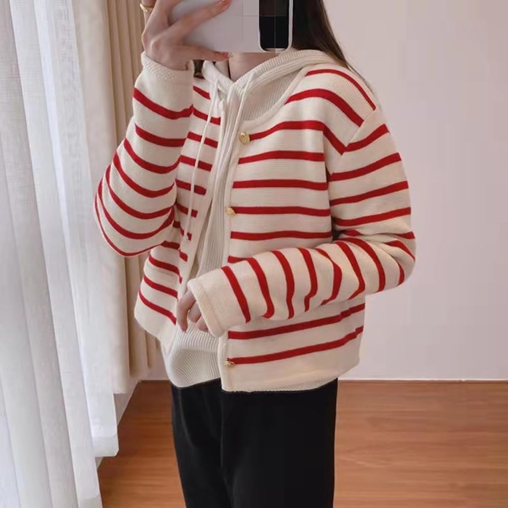 Parisian Stripes Cardigan