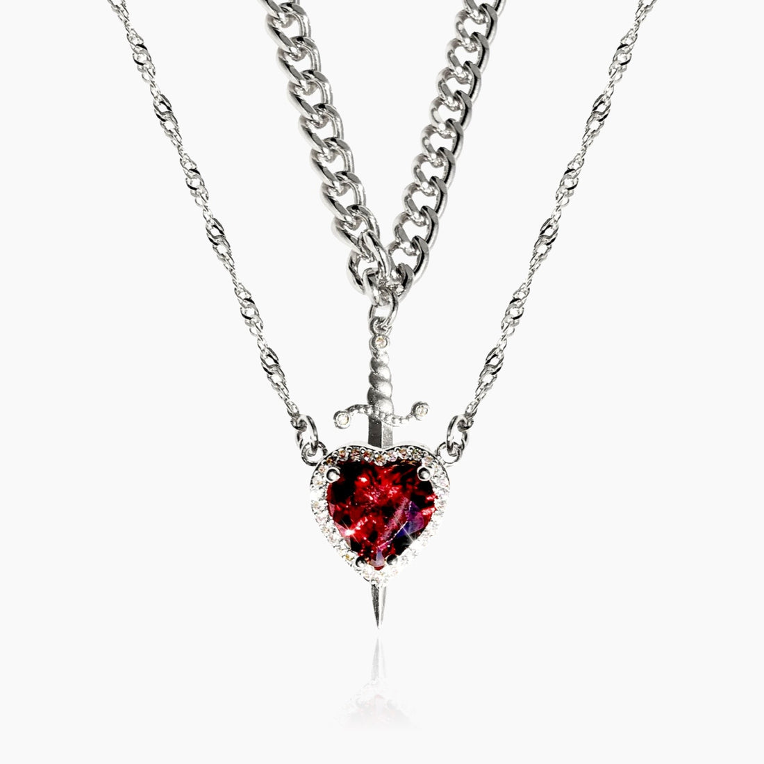 Mensa™ HeartPierce Gothic Necklace