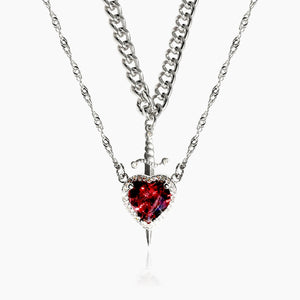 Mensa™ HeartPierce Gothic Necklace