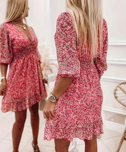 Ruffle Romance Mini Dress