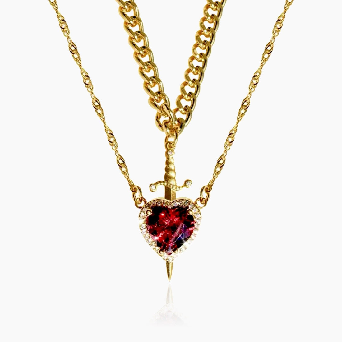 Mensa™ HeartPierce Gothic Necklace