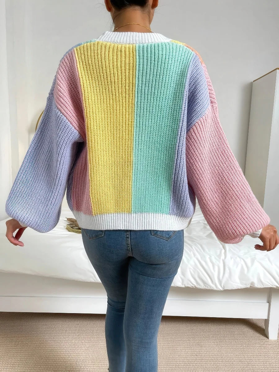 Maison Stripe Cardigan