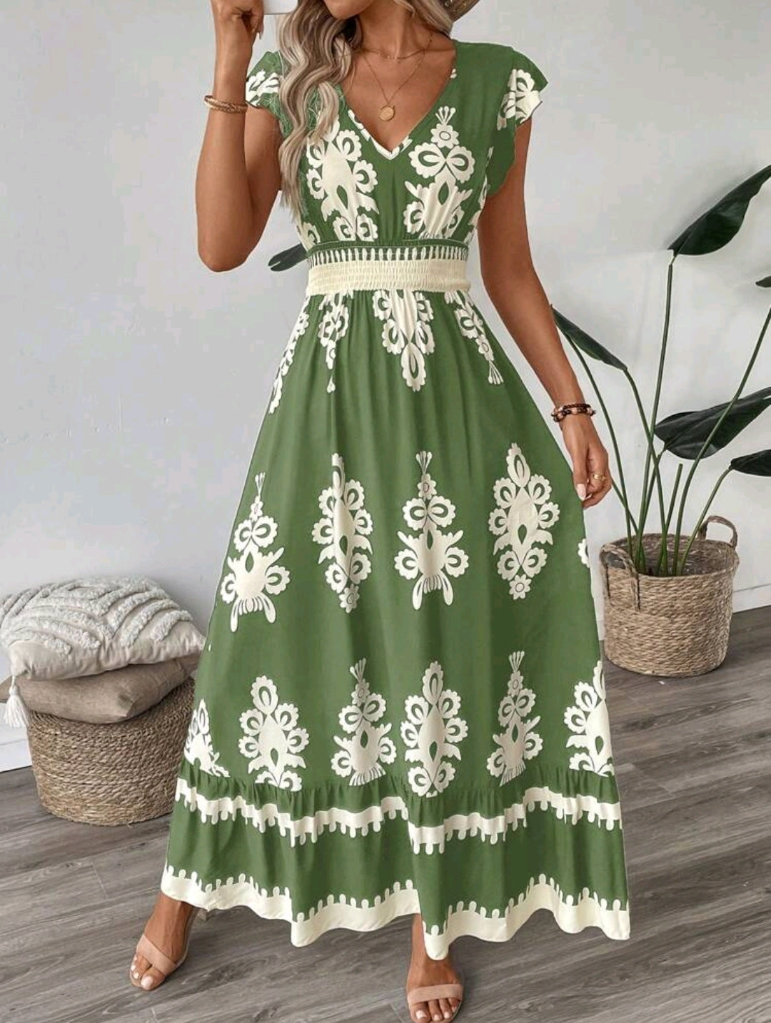 Emeralda | Boho Maxi Dress