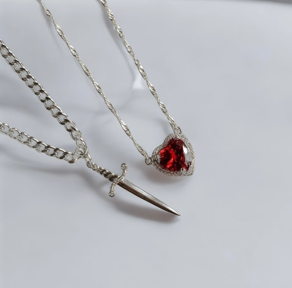 Mensa™ HeartPierce Gothic Necklace