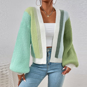 Maison Stripe Cardigan