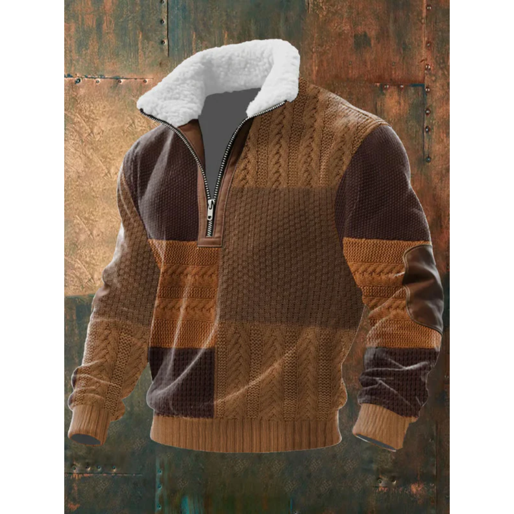 Henry - High Neck Fleece Sweater
