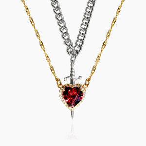 Mensa™ HeartPierce Gothic Necklace