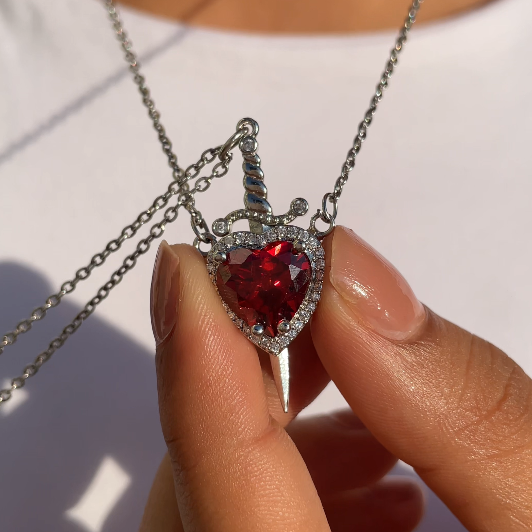 Mensa™ HeartPierce Gothic Necklace