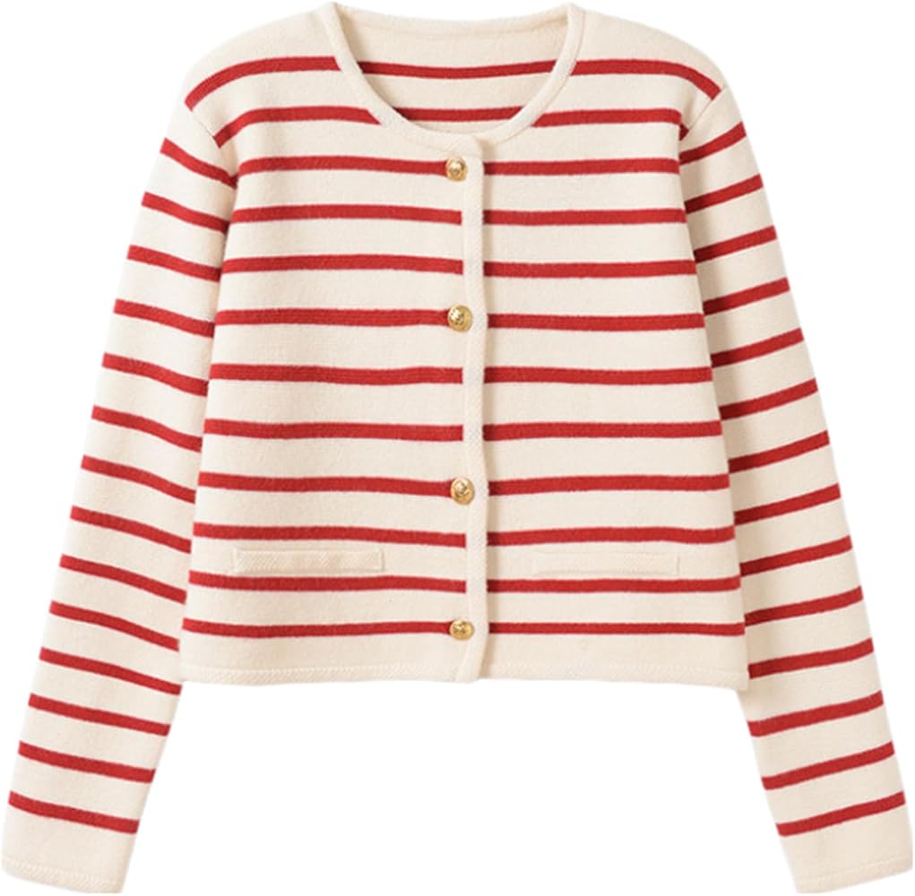 Parisian Stripes Cardigan