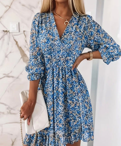 Ruffle Romance Mini Dress